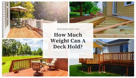 Can my deck hold 3000 lbs?